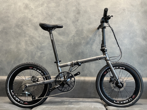 Xe đạp gấp Fnhon Gust 20' phanh đĩa