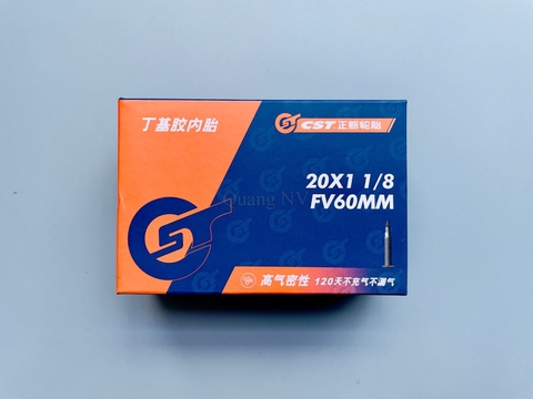 Săm (ruột) xe đạp CST 20(451)*1-1/8 FV 60mm