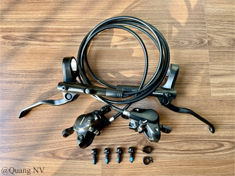 Bộ phanh dầu xe đạp Shimano MT200 800*1450mm