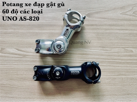 Potang xe đạp gật gù 60 độ các loại UNO AS-820 31.8*110mm