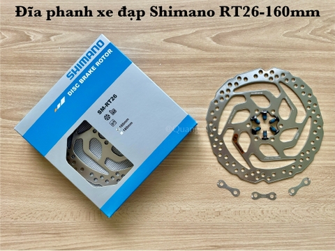 Đĩa phanh xe đạp Shimano RT26-160mm