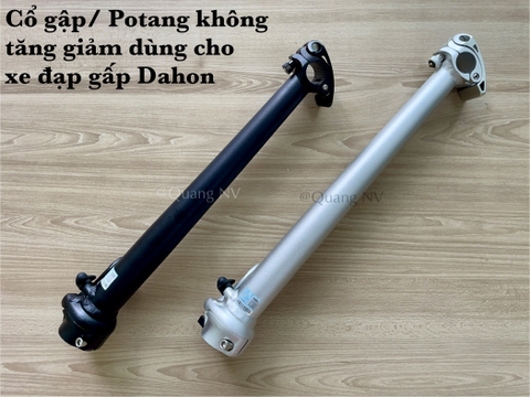Cổ gập/ Potang không tăng giảm dùng cho xe đạp gấp Dahon
