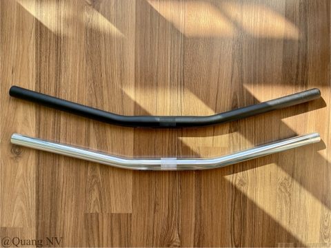 Tay lái/ ghi đông xe đạp cong 15 độ UNO 25.4*600mm