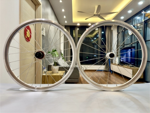 Vành xe đạp Silverock 20inch 406 XR240 Hub011 (74/130mm) phanh V