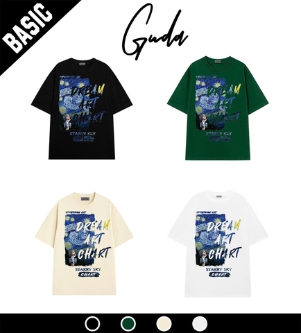Áo Thun GUDA Van Gogh
