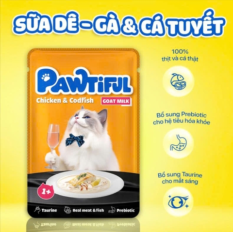 Pate cho mèo Pawtiful - 70g