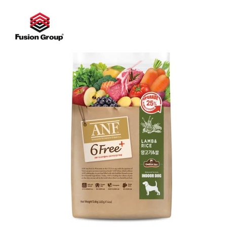 Thức ăn hạt hữu cơ cho chó ANF 6Free Plus - Vị cừu