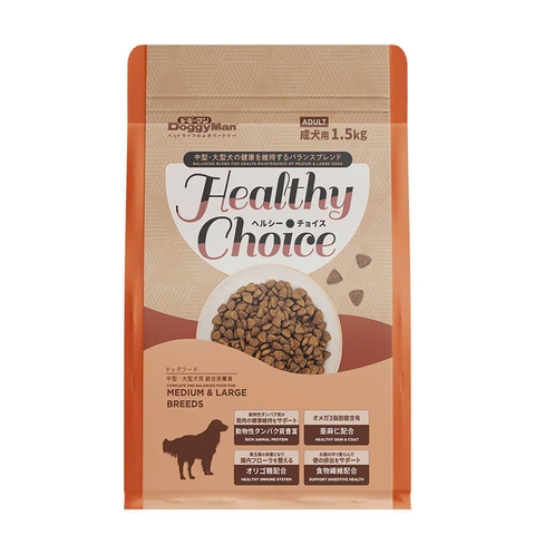 Thức ăn hạt cho chó trưởng thành giống lớn - HealthyChoice - Doggyman