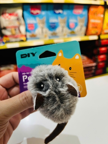 Chuột đồ chơi cho chó mèo 8.2cm