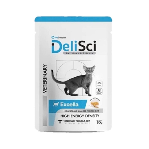 Pate dinh dưỡng Delisci Exella - Hỗ trợ phục hồi - 80g