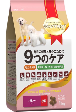 Thức ăn hạt cho chó con và chó mẹ - SMH Gold Puppy - 1 kg