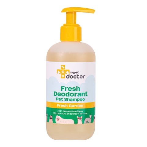 Sữa tắm Mypet Doctor Fresh Deodorant Pet Shampoo – Fresh Garden 300g