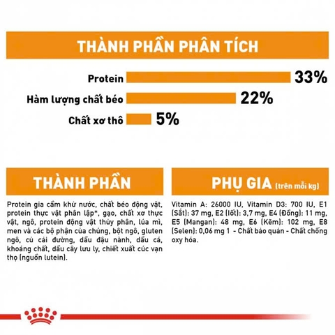 RC - Persiant Adult - HAIR & SKIN – Chăm sóc da và lông