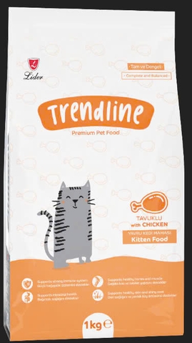 Thức ăn hạt cho mèo Con - Kitten Trendline Premium - 1kg