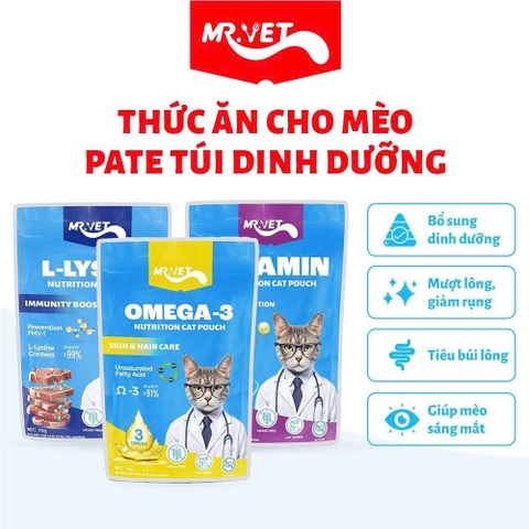 Pate cho mèo - Mr.Vet - 70g