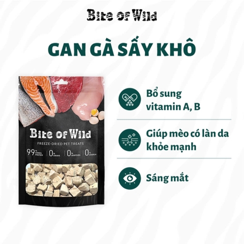 Thịt sấy Bite Of Wild - 40g