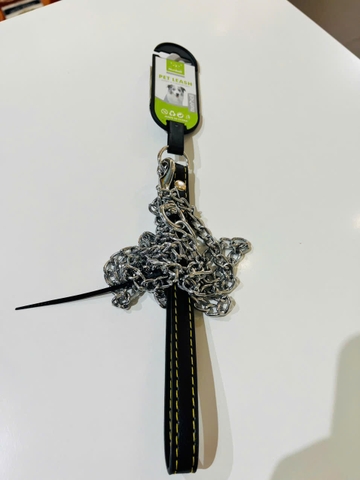 Dây dắt thú cưng kim loại - Nunbell 2.0 (125cm) - Tay cầm da