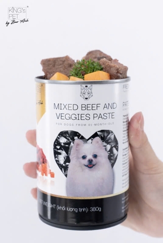 Pate cho chó - King's Pet by Bao Anh 380g