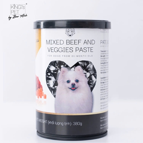 Pate cho chó - King's Pet by Bao Anh 380g