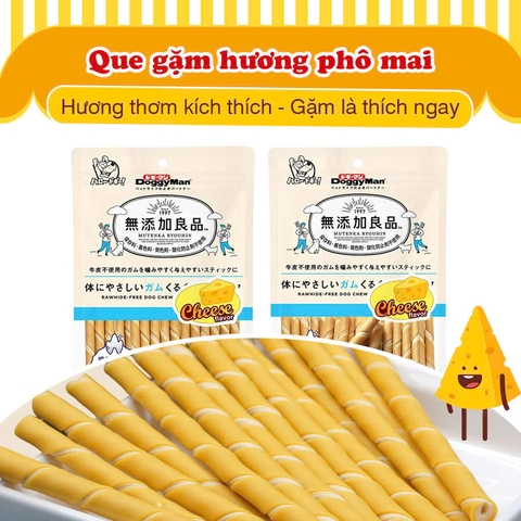 Que gặm phô mai- DoggyMan - 120g