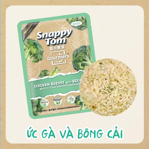 Pate cho mèo - Snappy Tom trái cây - 70g