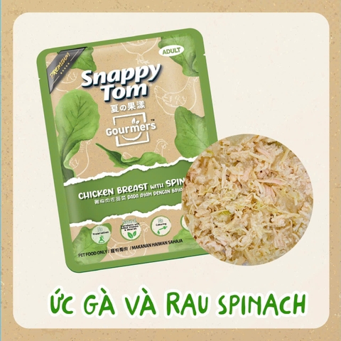 Pate cho mèo - Snappy Tom trái cây - 70g