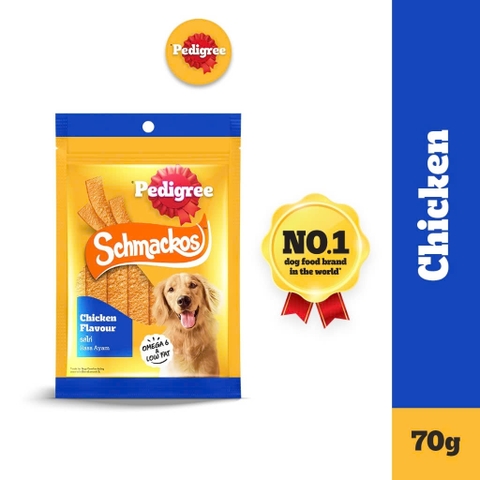 Bánh thưởng cho chó Pedigree - dạng miếng - 70g