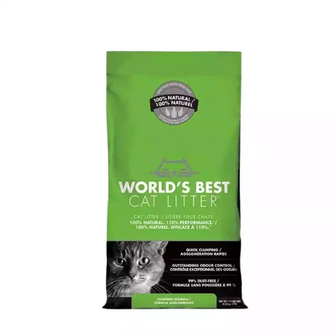 Cát vệ sinh hữu cơ World’s Best Cat Litter 3,18Kg