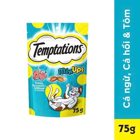 Bánh thưởng cho mèo Temptations Mixups 75g