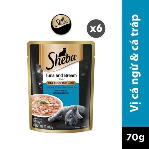 Pate cho mèo Sheba 70g