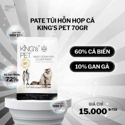 Pate King’s Pet Túi 70gr