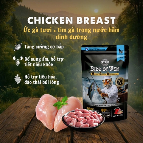 Pate cho mèo - Bite Of Wild