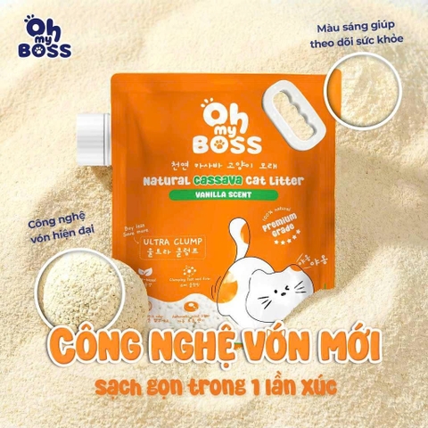 Các sắn tự nhiên cho mèo - Oh My Boss