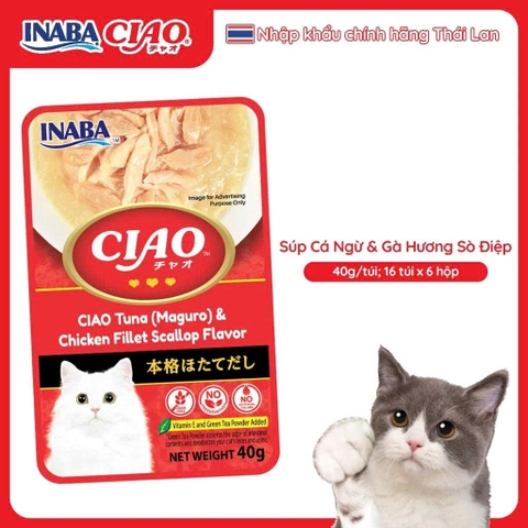 Pate cho mèo Ciao - 40g
