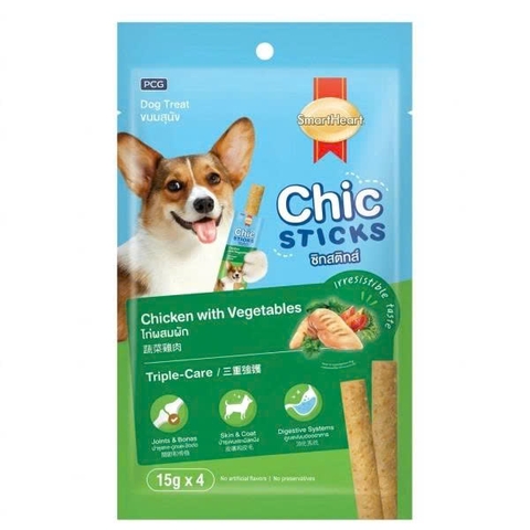 Thanh thưởng Smartheart thị gà TERIYAKI cho chó