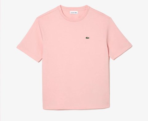 Áo Thun Lacoste Nữ Dáng Suôn TF5441-00-KF9 Màu Hồng
