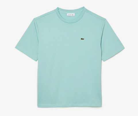 Áo Thun Lacoste Nữ Dáng Suôn TF5441-00-LGF Màu Xanh Mint