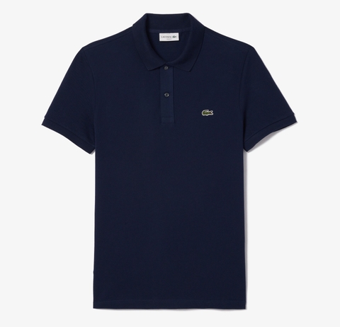 Áo Polo Lacoste Nam Dáng Slim Fit PH4012-00-166 Màu Xanh Navy
