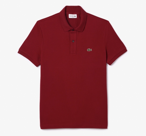 Áo Polo Lacoste Nam Dáng Slim Fit PH4012-00-476 Màu Đỏ Bordeaux