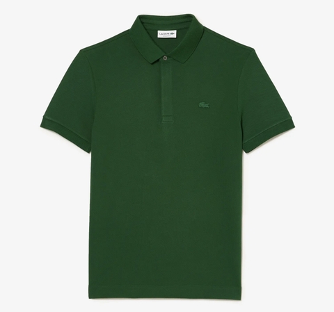 Áo Polo Lacoste Nam Paris Dáng Regular PH5522-00-132 Xanh Lục
