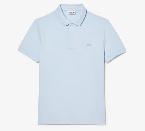 Áo Polo Lacoste Nam Paris Dáng Regular PH5522-00-T01 Xanh Nhạt