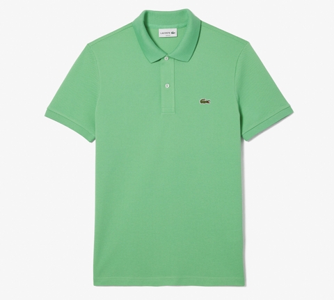 Áo Polo Lacoste Nam Dáng Slim Fit PH4012-00-UYX Màu Xanh Lá Cây
