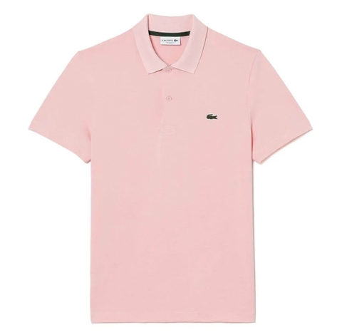Áo Polo Lacoste Nam Cực Mát Dáng Regular DH0783-00-KF9 Màu Hồng
