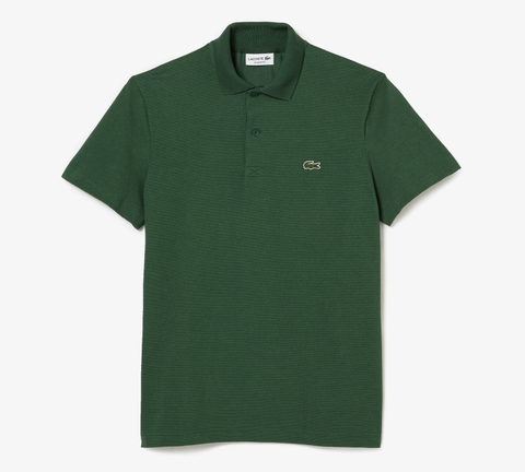 Áo Polo Lacoste Nam Cực Mát Dáng Regular DH0783-00-132 Màu Xanh lục