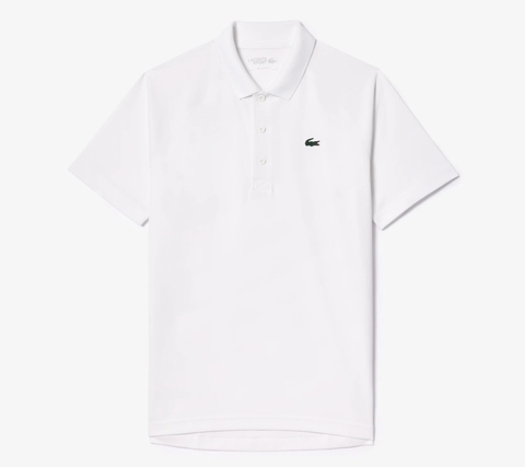 Áo Polo Thể Thao Lacoste Nam Tay Áo Raglan DH3201-00-001 Màu Trắng