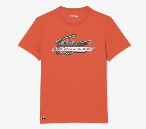 Áo Thun Lacoste Nam Dáng Regular TH5156-00-02K Màu Cam