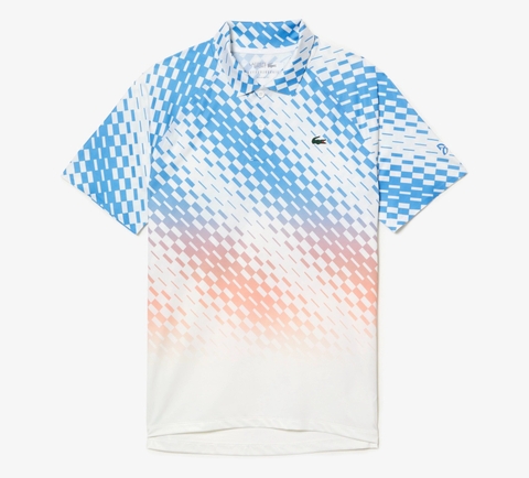 Áo Polo Thể Thao Lacoste Nam Novak Djokovic DH5177-00-YIP Bản Player Màu Trắng