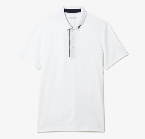 Áo Polo Thể Thao Lacoste Nam Golf Ultra Dry DH3982-00-522 Màu Trắng