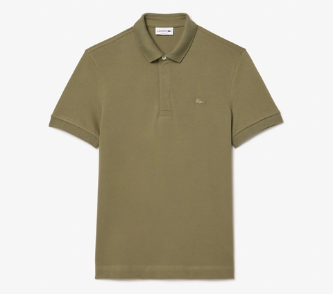 Áo Polo Lacoste Nam Paris Dáng Regular PH5522-00-BMY Màu Xanh Khaki