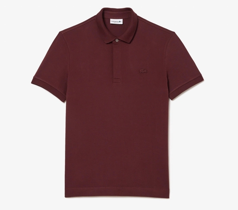 Áo Polo Lacoste Nam Paris Dáng Regular PH5522-00-BZD Màu Đỏ Bordeaux